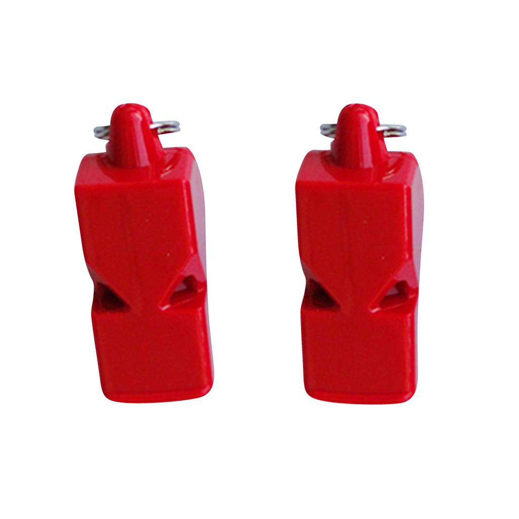 Emergency Whistle Loud - Plastic Emergency Whistles High Decibel Survival