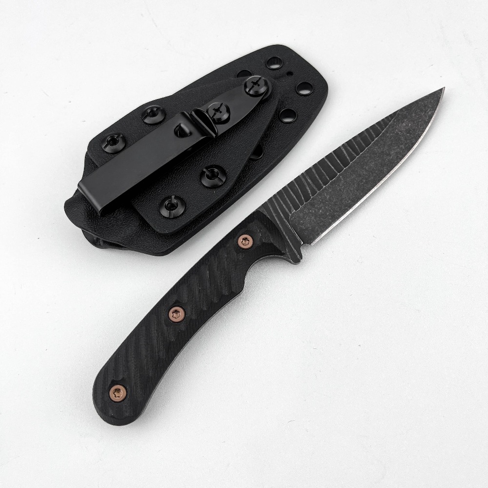 Bushcraft Knife Fixed - Full Tang Bushcraft Knife D2 Blade