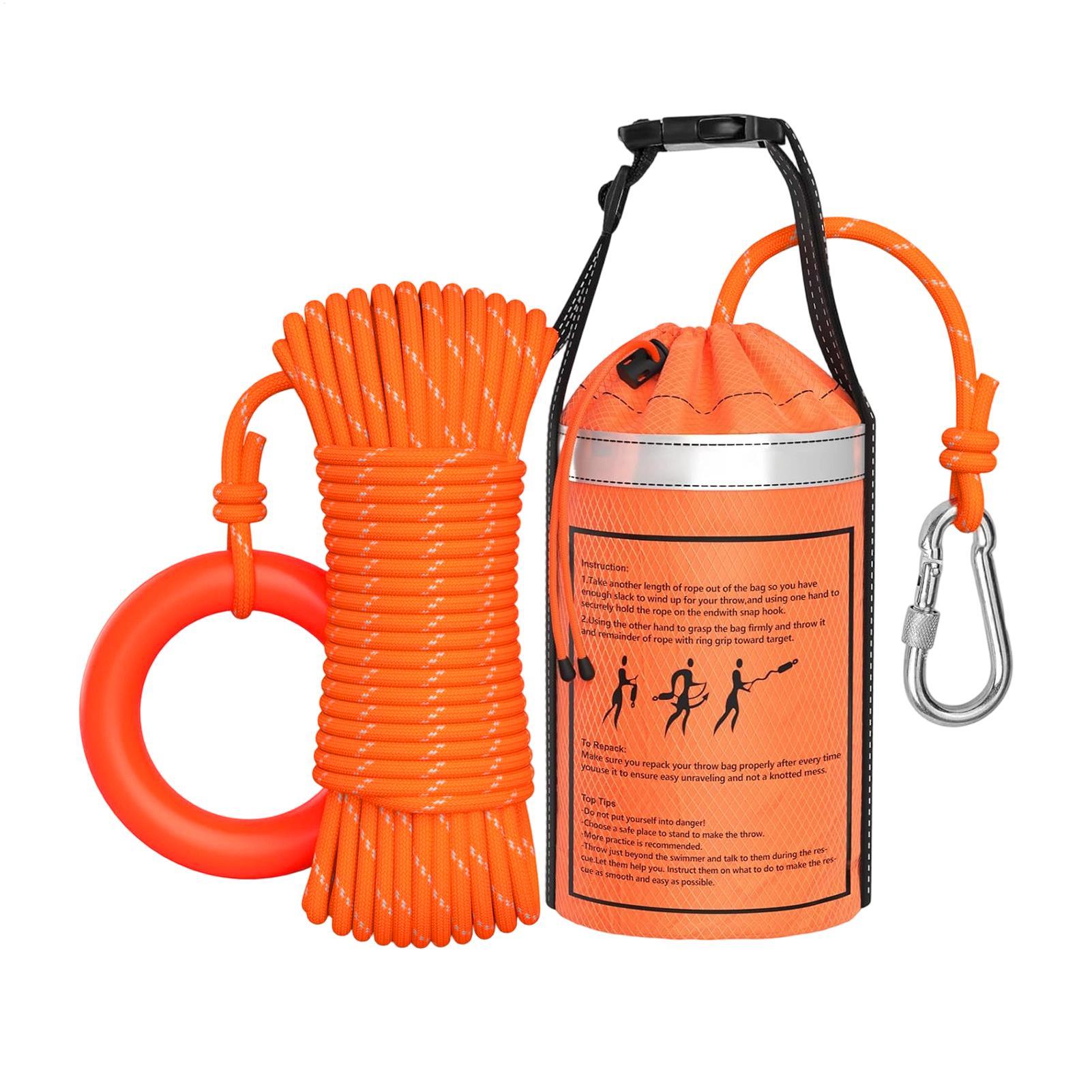 Rescue Rope Throw - Water Rescue Throw Bag With Rope