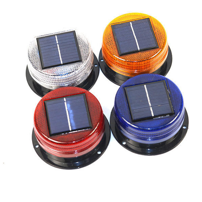 Sos Light Strobe - Solar LED Magnetic Warning Light Car