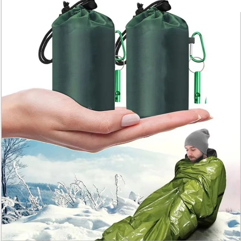 Bivy Bag Emergency - Portable Waterproof Emergency Survival Sleeping Bag