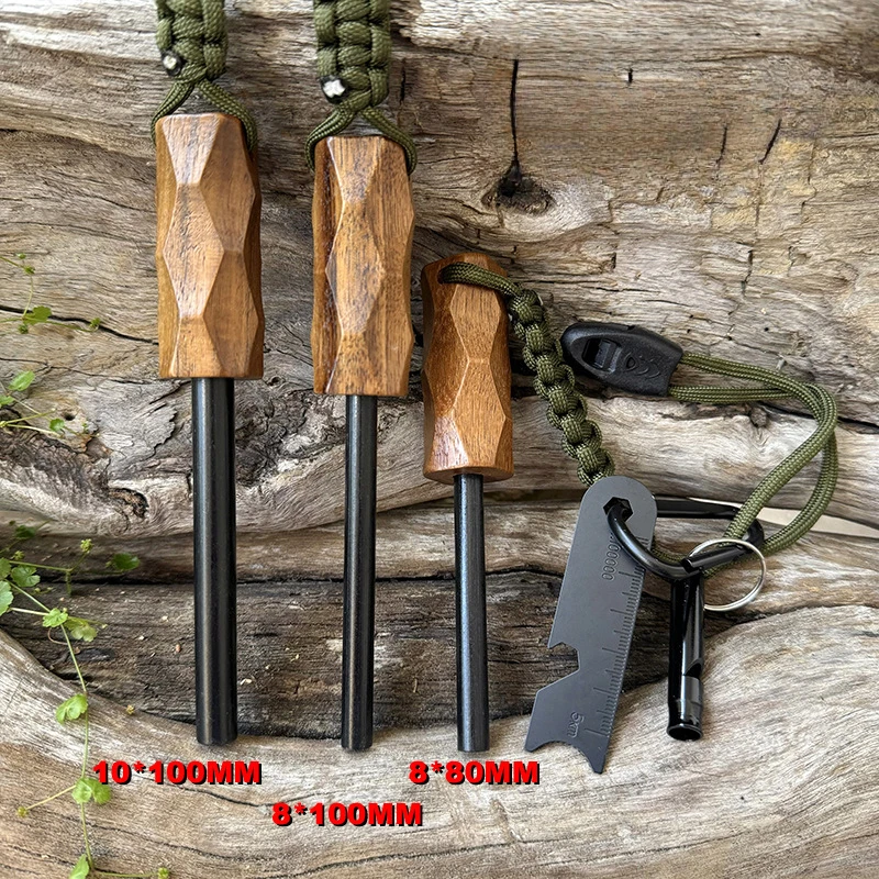 Magnesium Fire Starter - New Outdoor Flint Fire Starter with