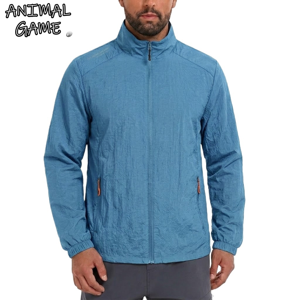 Fishing Kit Compact - Mens UPF50+ Performance Sunscreen Coats Breathable