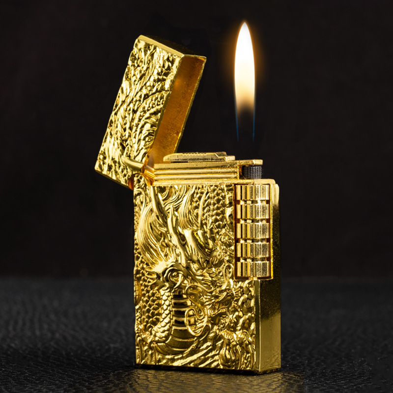 Fire Starting Kit - Dragon Gas Lighter Grinding Jet Gas