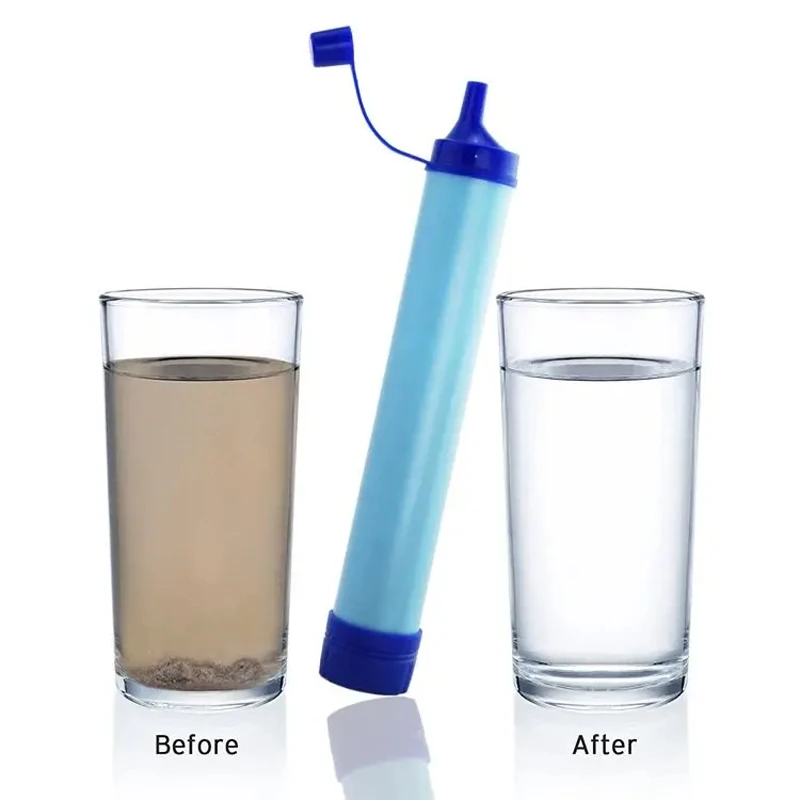 Water Purification Straw - 1pc Outdoor Mini Water Filter Straw