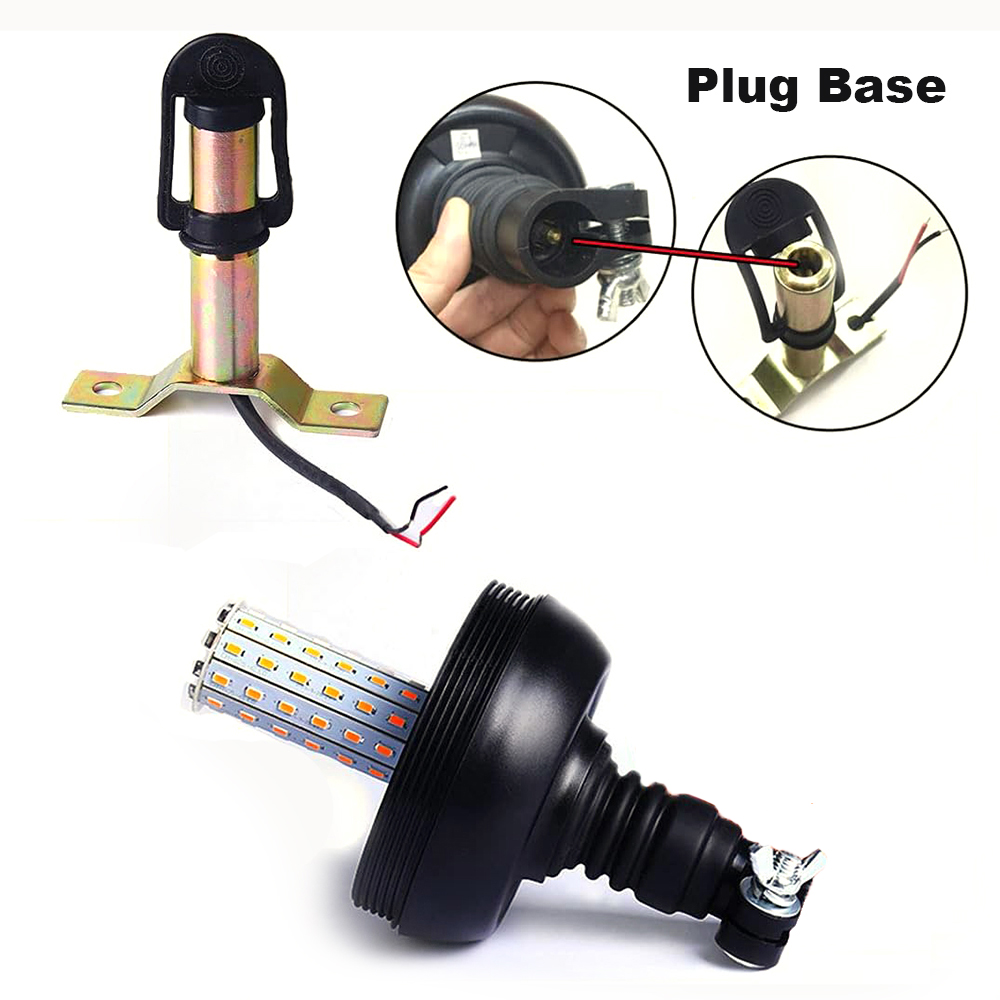60 LED Amber Tractor Motorcycl - Sos Light Strobe 评论和价格