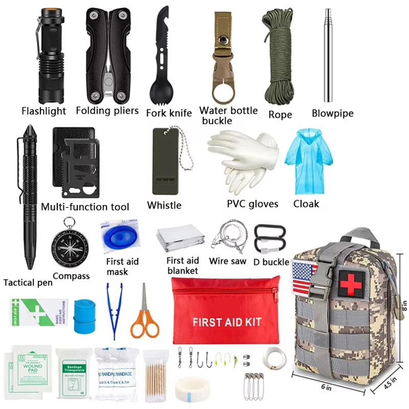 Survival First Aid Kit Surviva - Bivy Bag Emergency 评论和价格