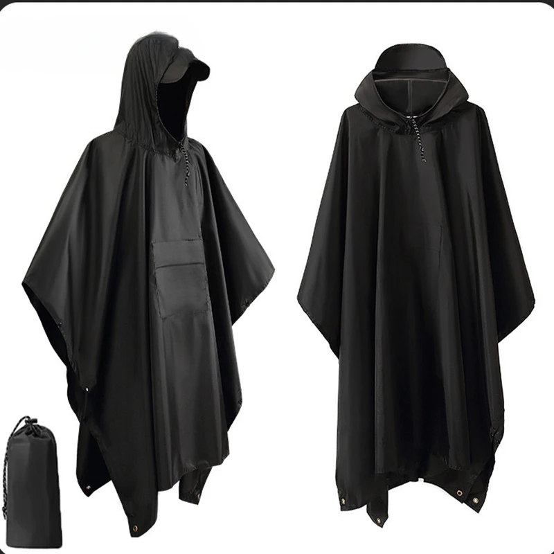 Outdoor 3 In 1  Military Rainc - Emergency Poncho Rain 评论和价格