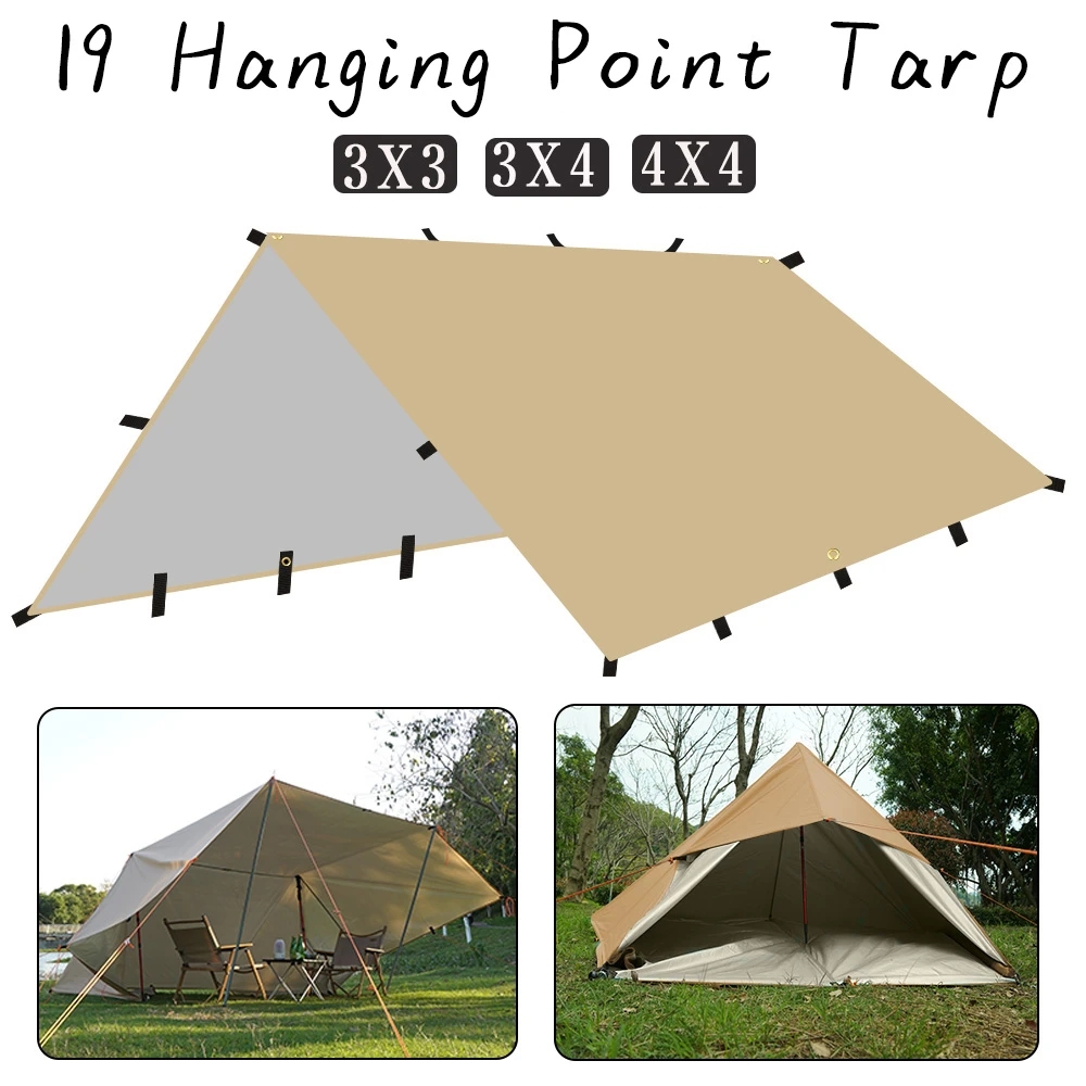 4x4m 4x3m 3x3m 19 Hang Points  - Emergency Mylar Tent 评论和价格