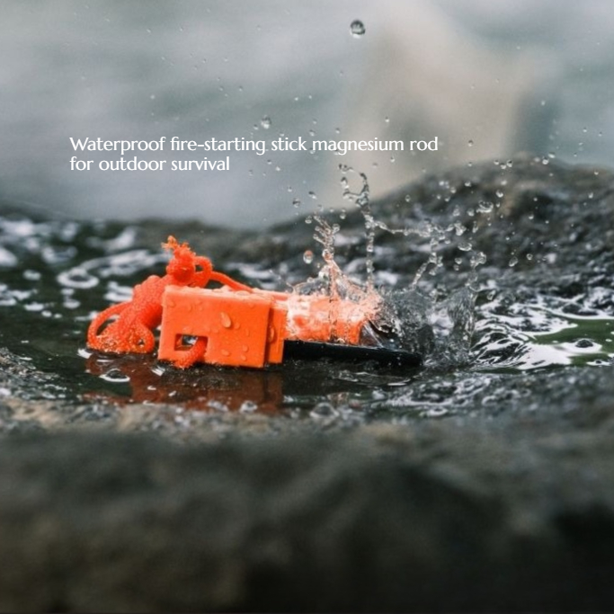 5PCS Outdoor Survival Waterpro - Magnesium Fire Starter 评论和价格