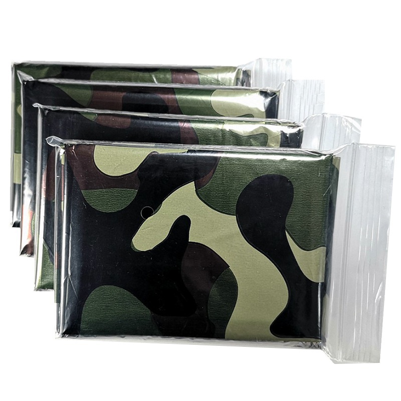 1pcs Emergency Thermal Blanket - Emergency Poncho Rain 评论和价格