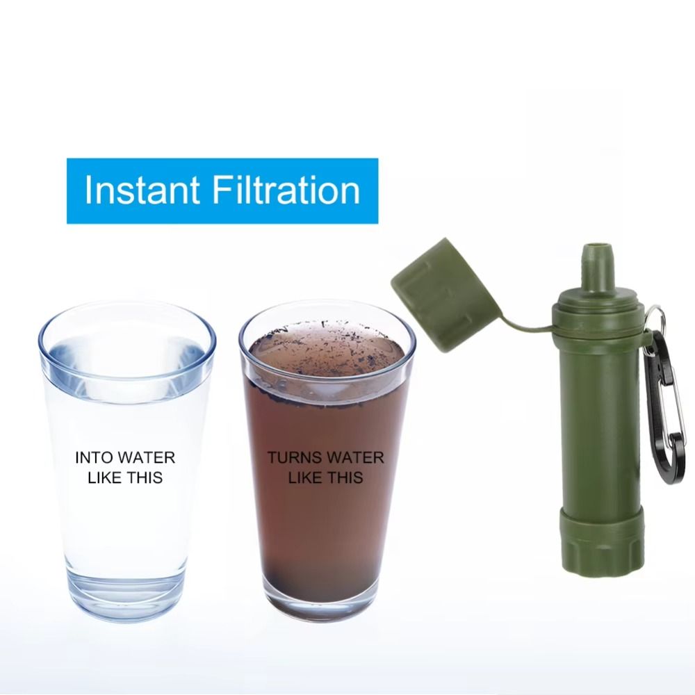 Mini Mini Water Filter Straw P - Water Purification Straw 评论和价格