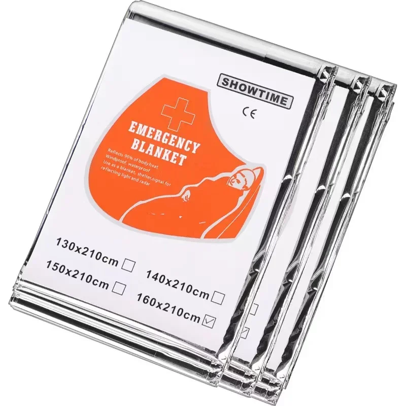 160*210cm 3 PCS Emergency Myra - Survival Blanket Reflective 评论和价格