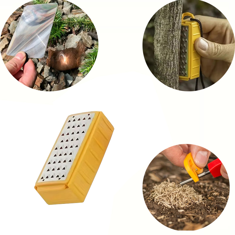 Outdoor Magnifying Glass Card  - Fire Starting Kit 评论和价格