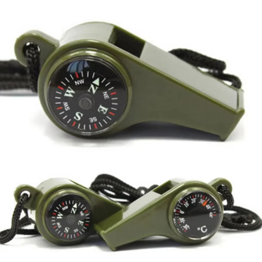 3in1 Outdoor Emergency Whistle - Fire Starting Kit 评论和价格