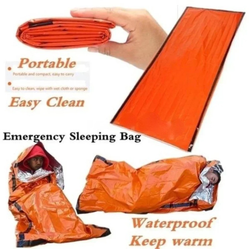 1pc PE Emergency Blanket Insul - Survival Blanket Reflective 评论和价格