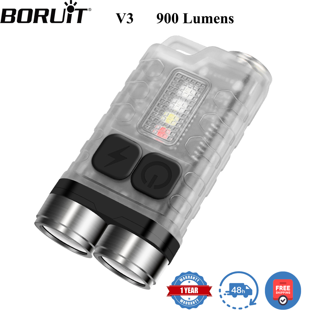BORUiT V3 LED Keychain Portabl - Fishing Kit Compact 评论和价格