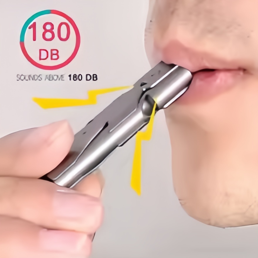 Survival Whistle Keychain–High - Emergency Whistle Loud 评论和价格