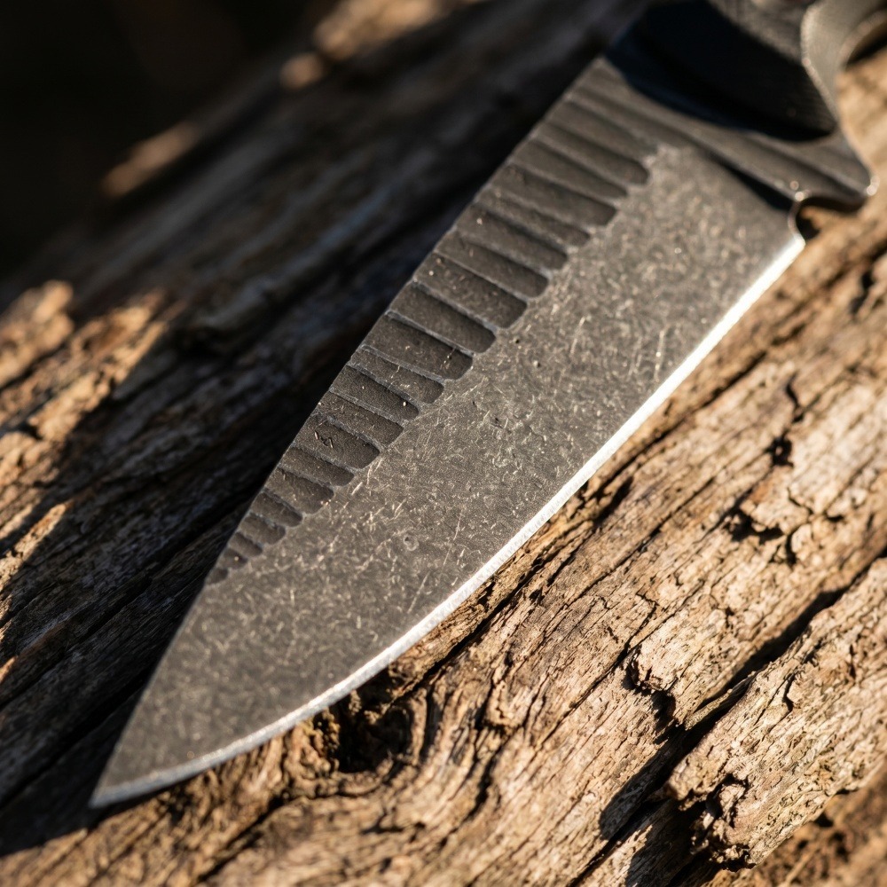 Full Tang Bushcraft Knife D2 B - Bushcraft Knife Fixed 评论和价格