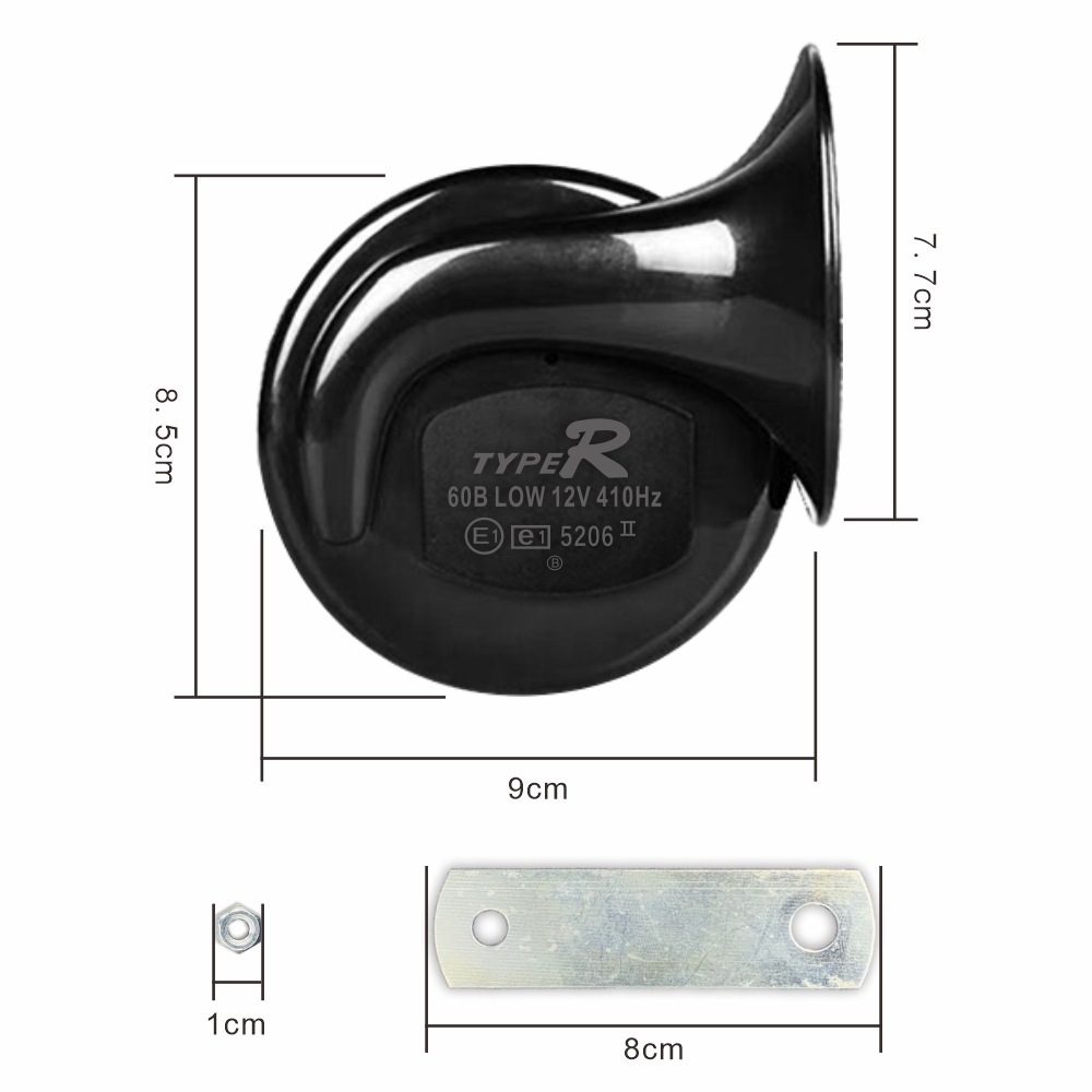 12V Super Loud Car 300DB Dual  - Emergency Whistle Loud 评论和价格
