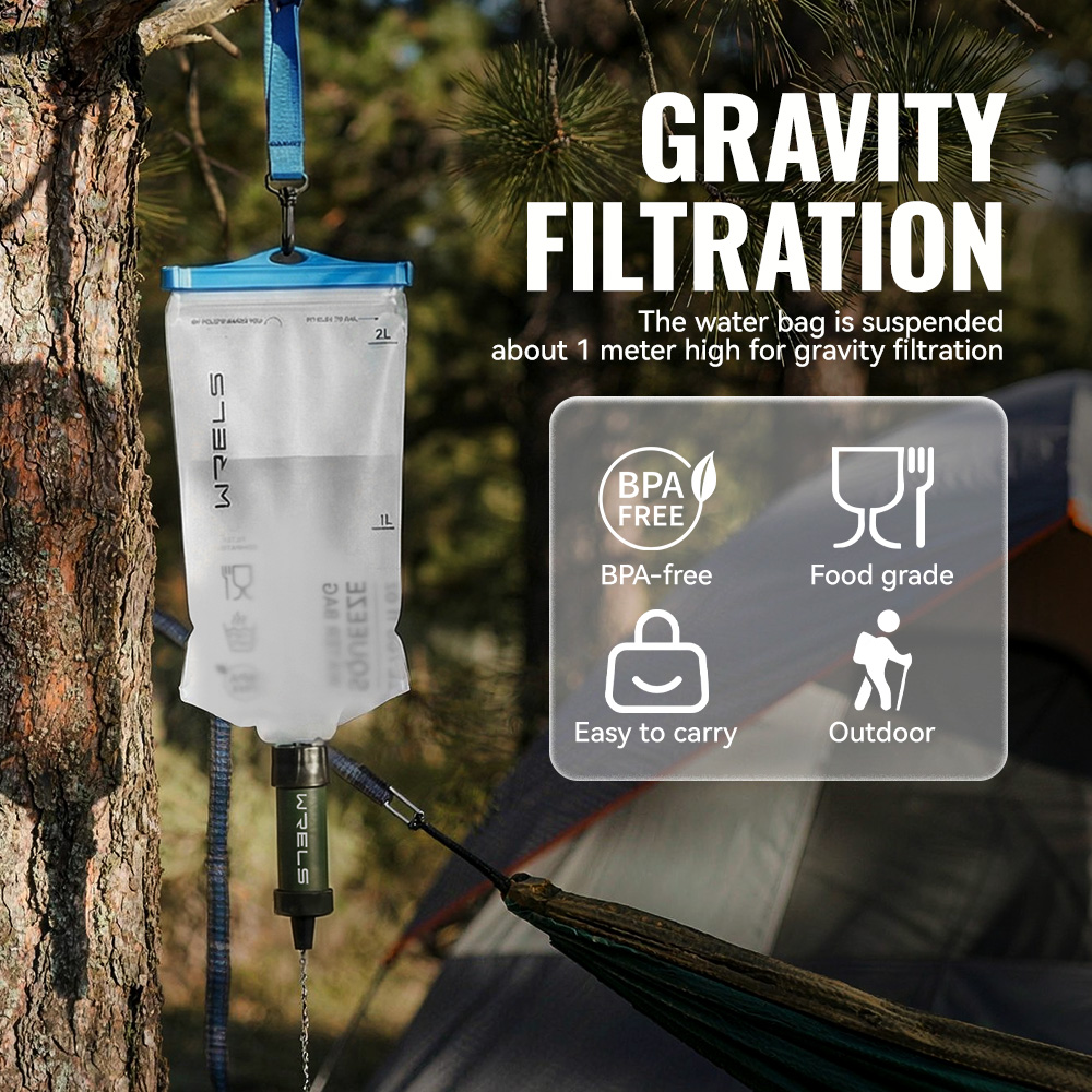 WRELS Outdoor Water Purifier H - Water Purification Straw 评论和价格
