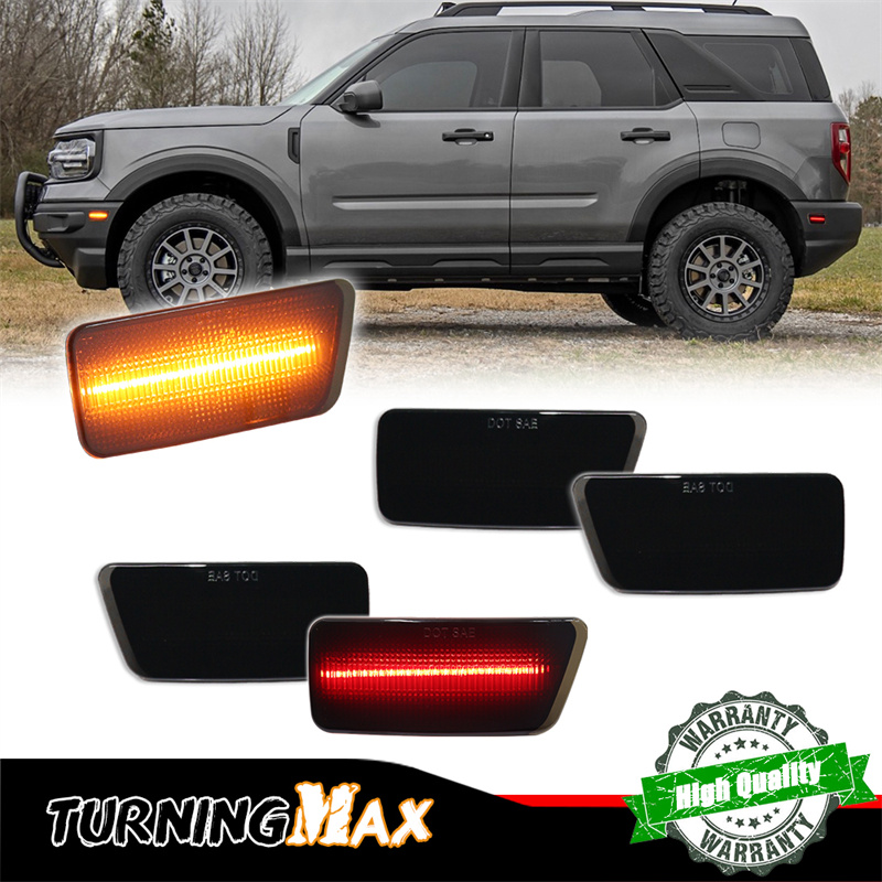 Car LED Front / Rear Bumper Si - Signal Flare Kit 评论和价格