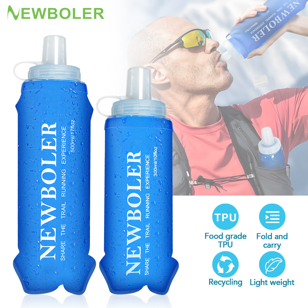 NEWBOLER 300/500ML Water Bottl - Water Bag Collapsible 评论和价格