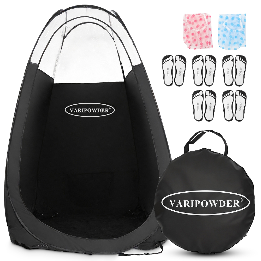 Black Spray Tanning Tent Porta - Emergency Mylar Tent 评论和价格