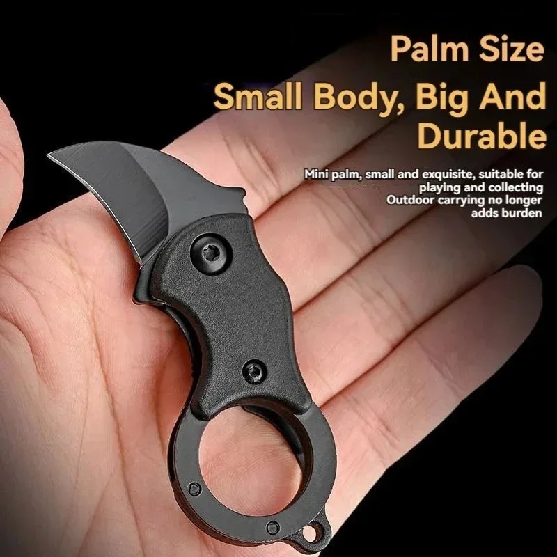 Mini Keychain Pocket Knife Sta - Bushcraft Knife Fixed 评论和价格