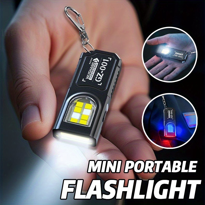 Powerful Mini COB LED Keychain - Fishing Kit Compact 评论和价格