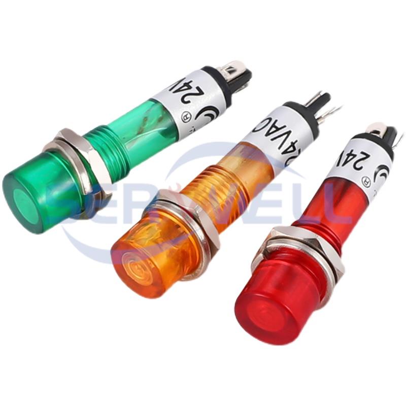 10pcs Panel 7mm Mounting Red G - Signal Panel Orange 评论和价格