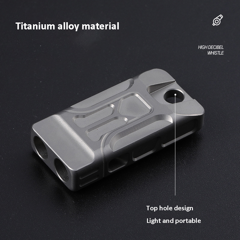 Titanium Alloy Whistle Multifu - Emergency Whistle Loud 评论和价格