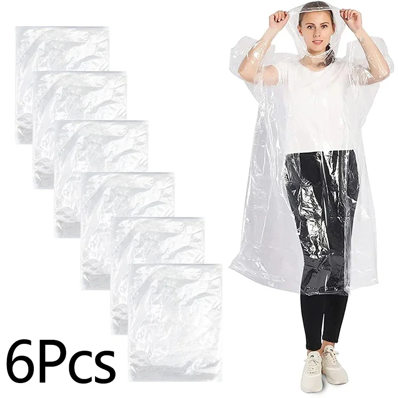 Disposable Waterproof Raincoat - Emergency Poncho Rain 评论和价格