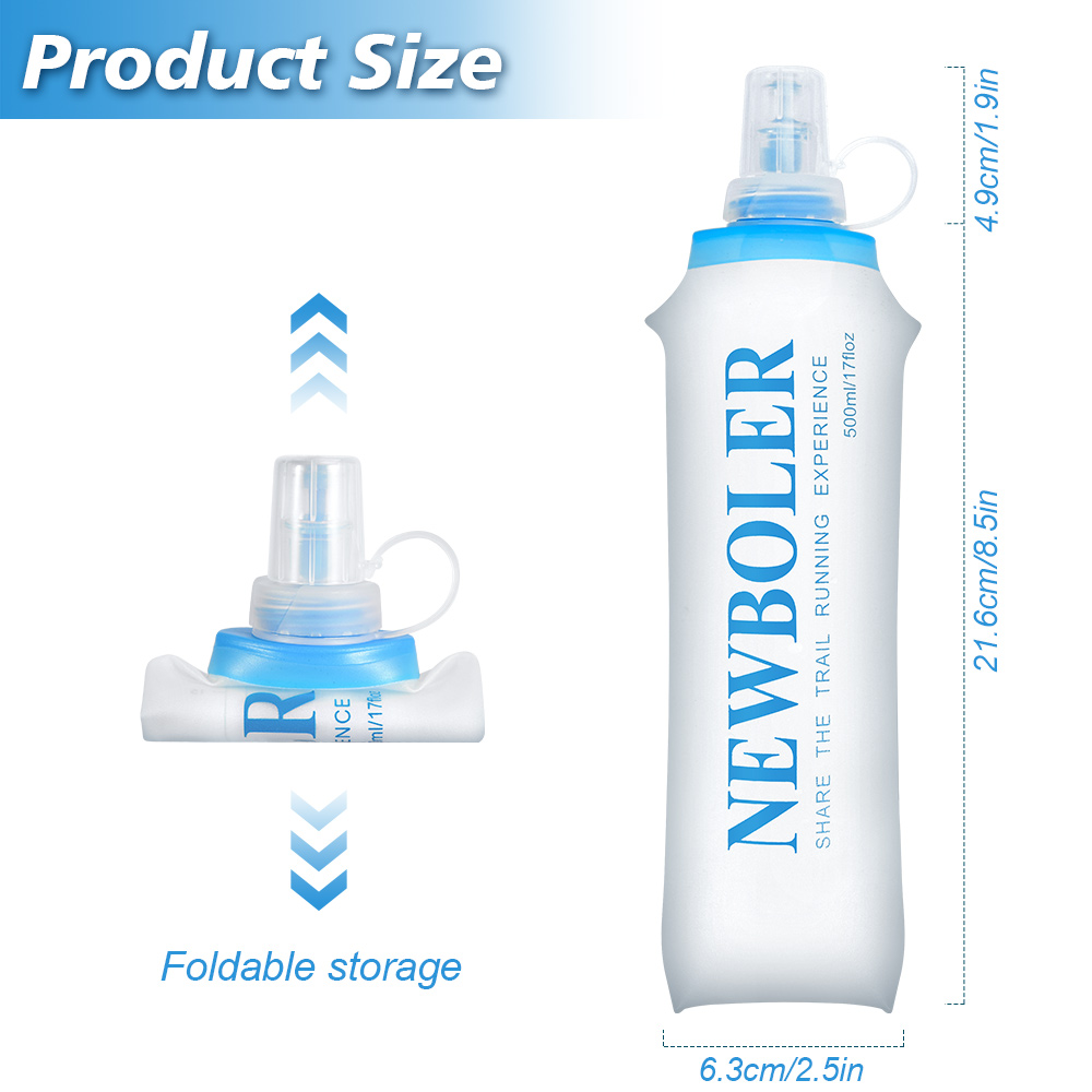 150/250/300/500/750ml Outdoor  - Water Bag Collapsible 评论和价格