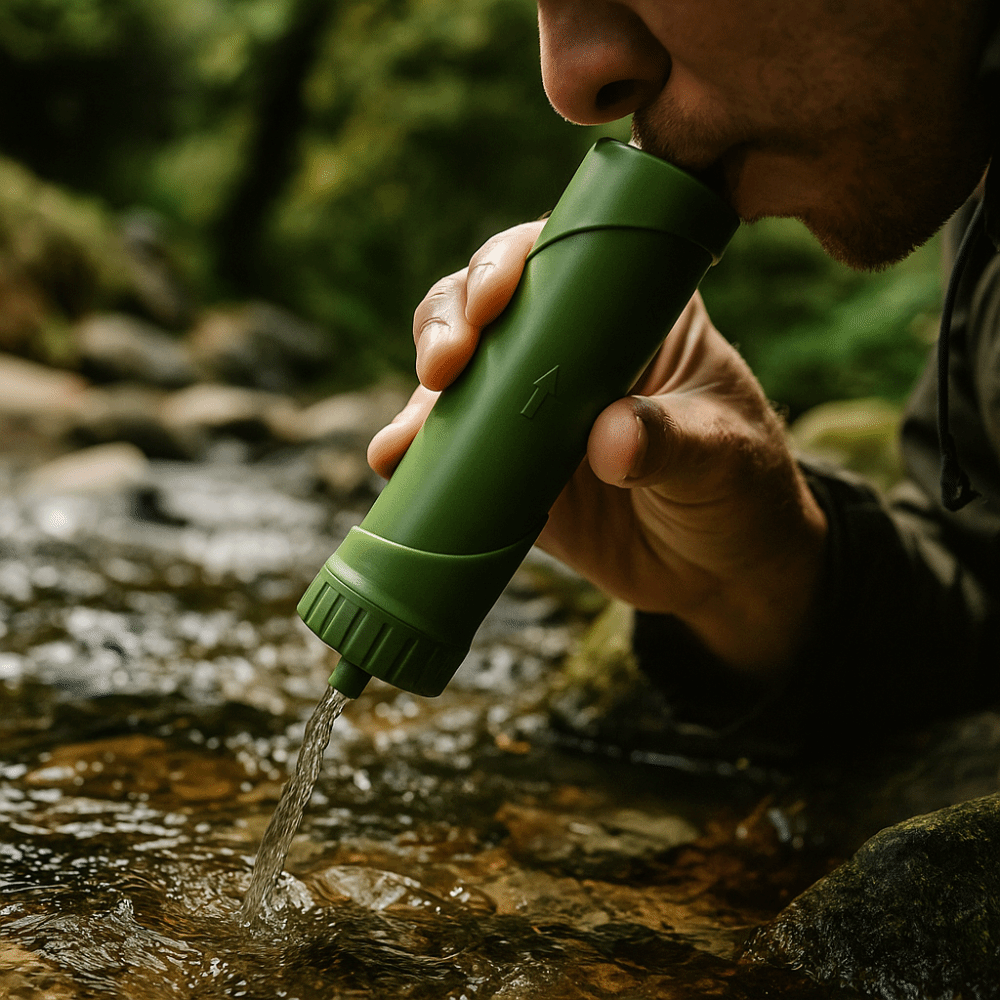 ABS Outdoor Mini Water Filter  - Water Purification Straw 评论和价格