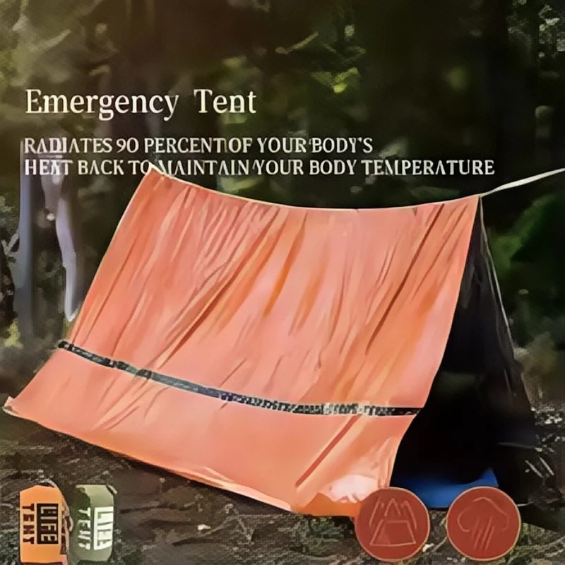 2 Person Emergency Survival Sh - Emergency Mylar Tent 评论和价格