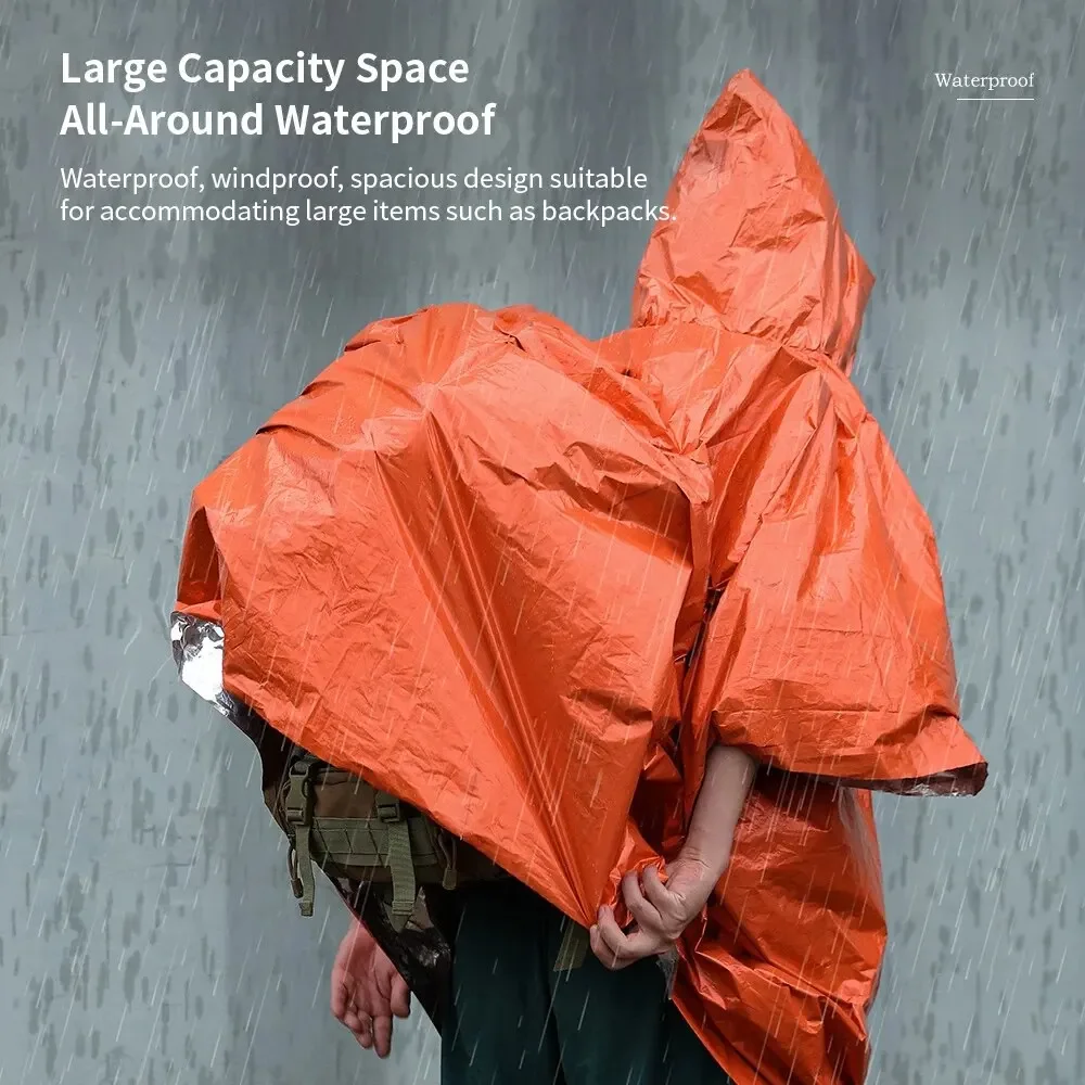 Emergency Raincoat Poncho Wate - Emergency Poncho Rain 评论和价格