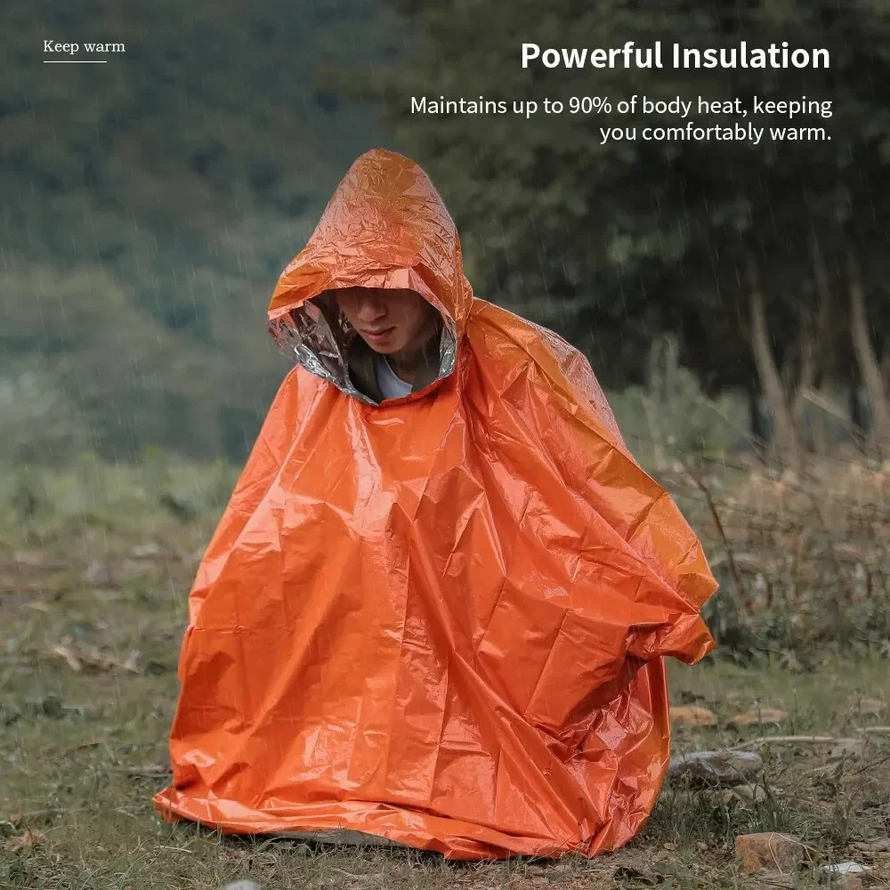 Emergency Raincoat Poncho Wate - Emergency Poncho Rain 评论和价格