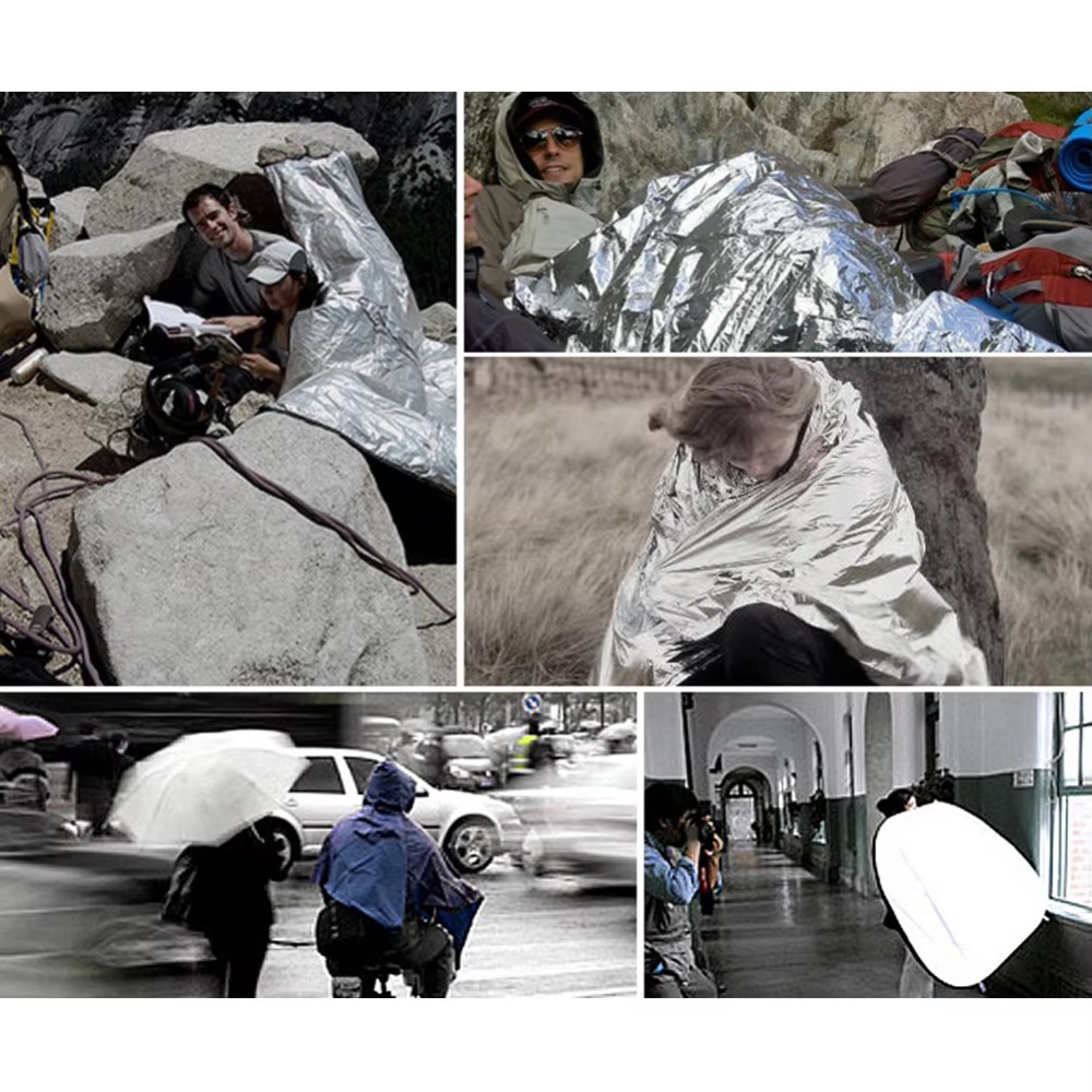 Mylar foil Emergency Survival  - Survival Blanket Reflective 评论和价格