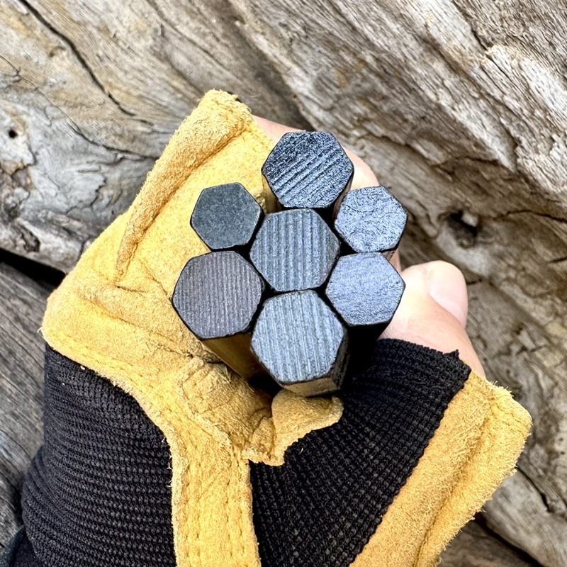 Hand Woven Rope Hexagonal Flin - Magnesium Fire Starter 评论和价格