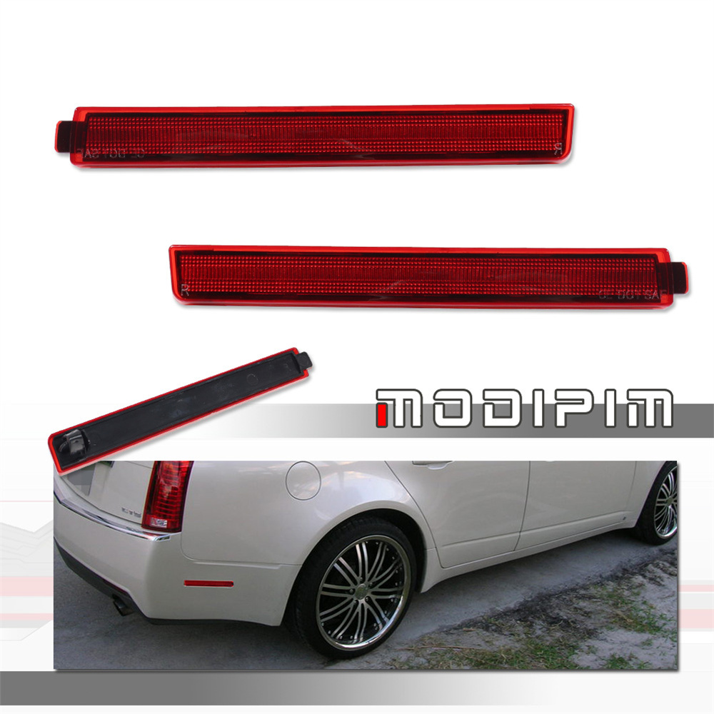 Smoked / Red Lens Rear Bumper  - Signal Flare Kit 评论和价格