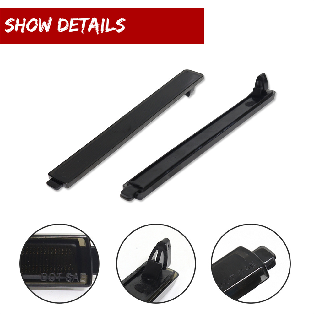 Smoked / Red Lens Rear Bumper  - Signal Flare Kit 评论和价格