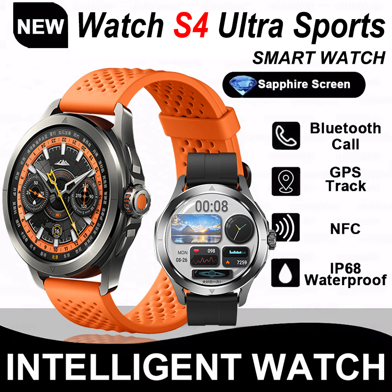 New Watch S4 Ultra Sports Smar - Compass Lensatic 评论和价格
