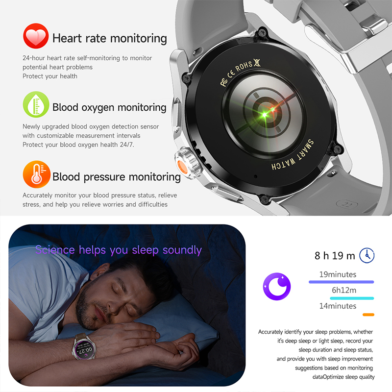 New Watch S4 Ultra Sports Smar - Compass Lensatic 评论和价格
