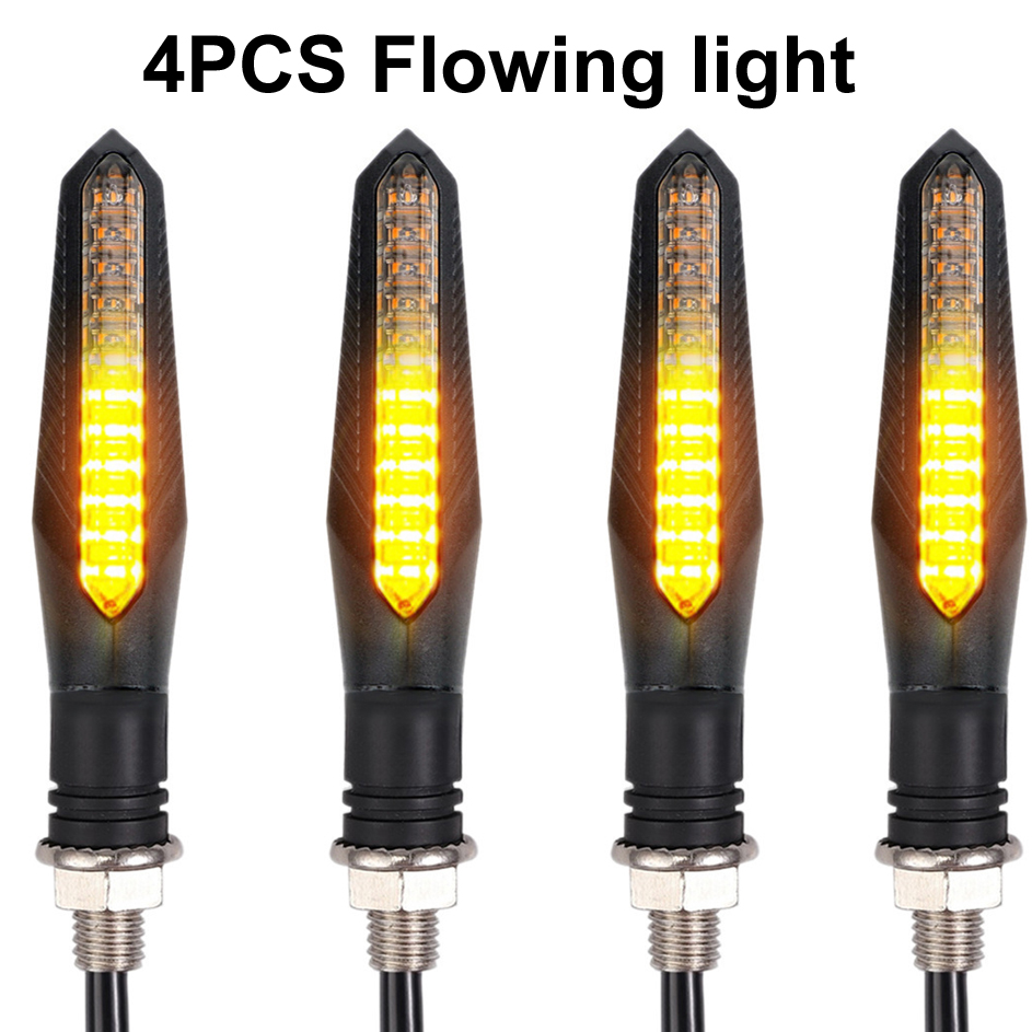 4PCS 12V Motorcycle LED Turn S - Sos Light Strobe 评论和价格