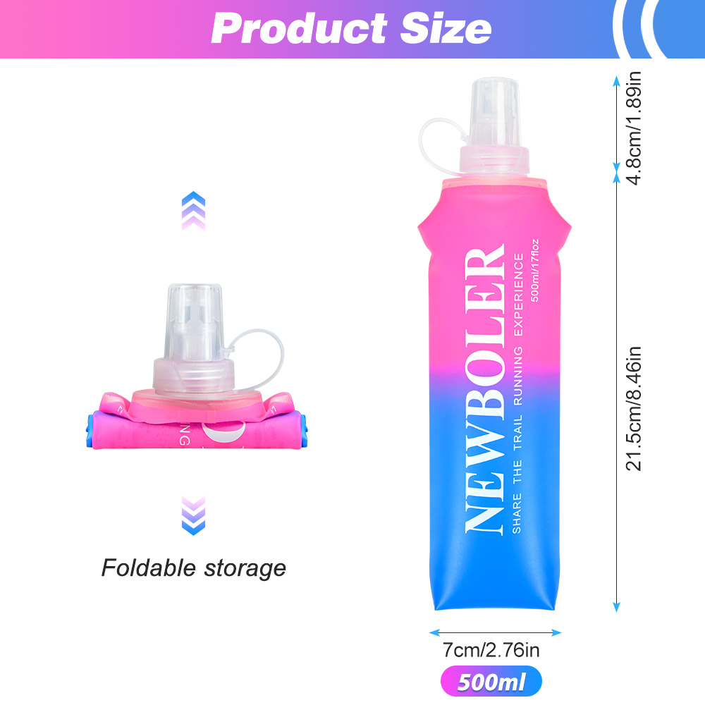 NEWBOLER Water Bottle Folding  - Water Bag Collapsible 评论和价格