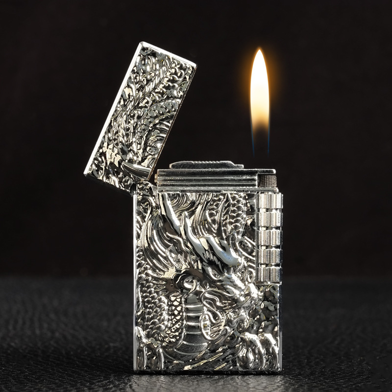 Dragon Gas Lighter Grinding Je - Fire Starting Kit 评论和价格