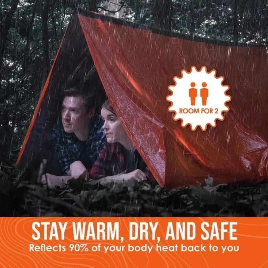 1PC Anti-rain Emergency Sleepi - Emergency Mylar Tent 评论和价格