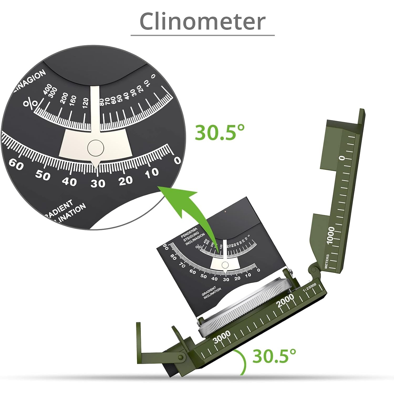 Proster IP65 Compass - Lensati - Compass Lensatic 评论和价格