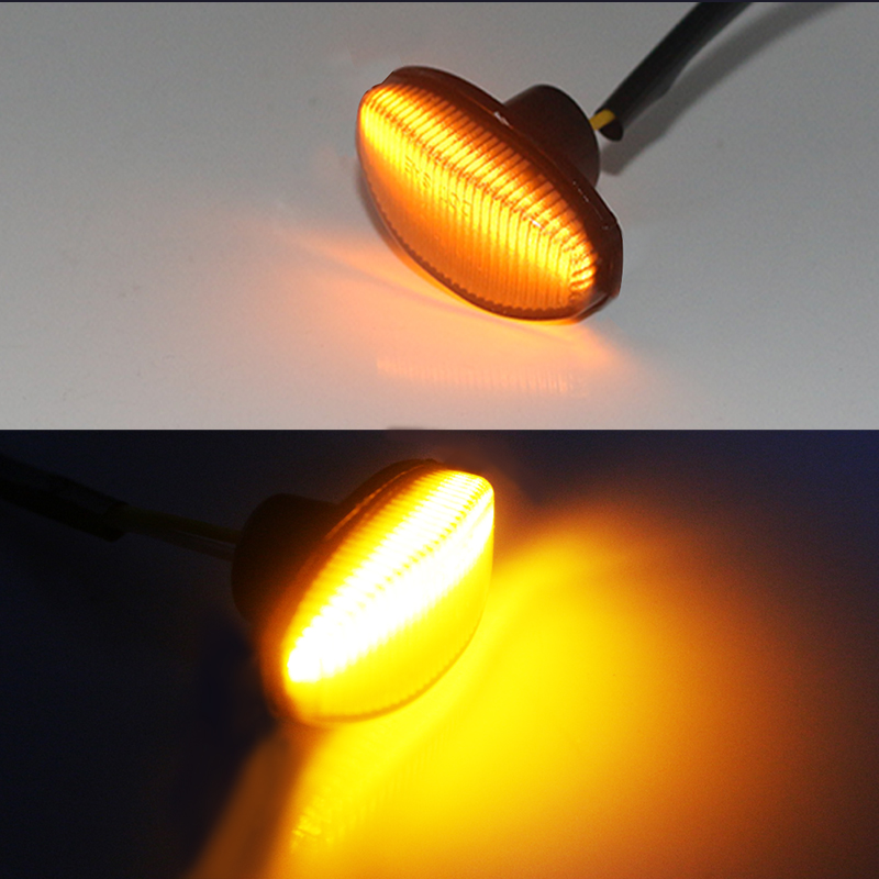 4PCS Smoked Lens Front Amber & - Signal Flare Kit 评论和价格